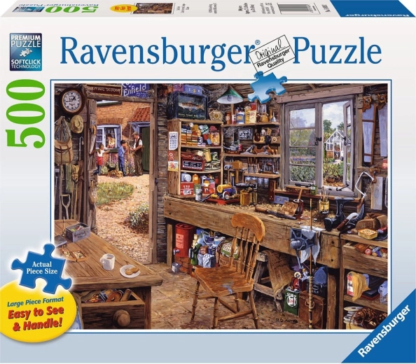 Ravensburger puzzle Tatina radionica XXL 500 dijelova