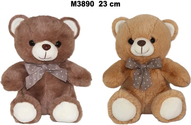 Plush Teddy Bear 23 cm - 1 piece