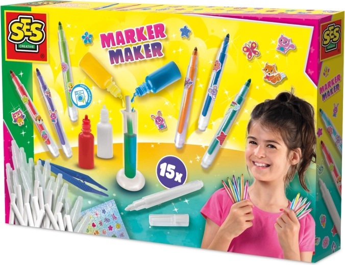 Set za izradu obojenih flomastera za djecu – izradi vlastite markere