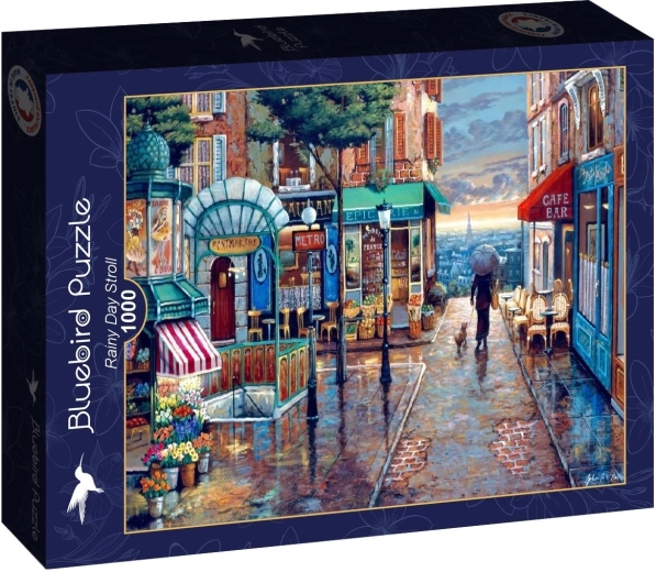 Bluebird puzzle Šetnja po kišnom danu 1000 dijelova