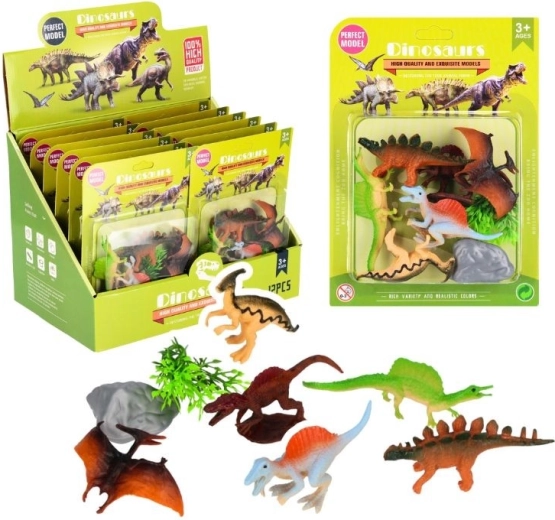 Set dinosaura – gumene figurice za djecu od 3 godine, mješavina modela i boja