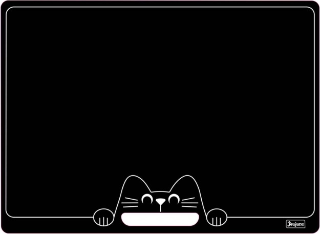 Jeujura dvostrana ploča s mačkicom