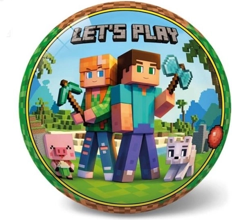 Star lopta 23 cm Minecraft let's play