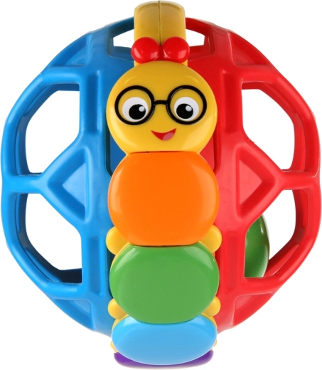 Baby Einstein savitljiva zveckajuća loptica Bendy Ball 3 mj.+