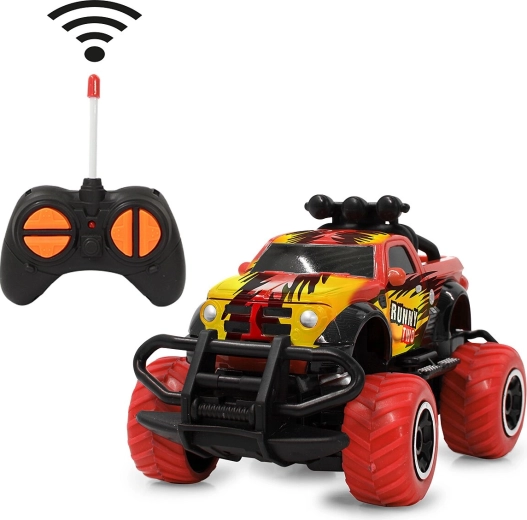 Jamara Runny Two RC monster truck 1:43 red 40 MHz