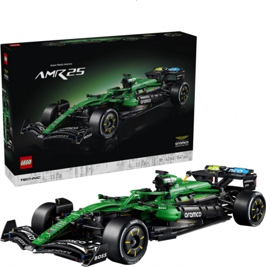 LEGO Technic Aston Martin Aramco AMR25 – F1 bolid