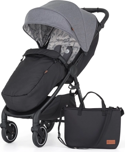 Petite&Mars sportska kolica Royal3 Black Ultimate Grey