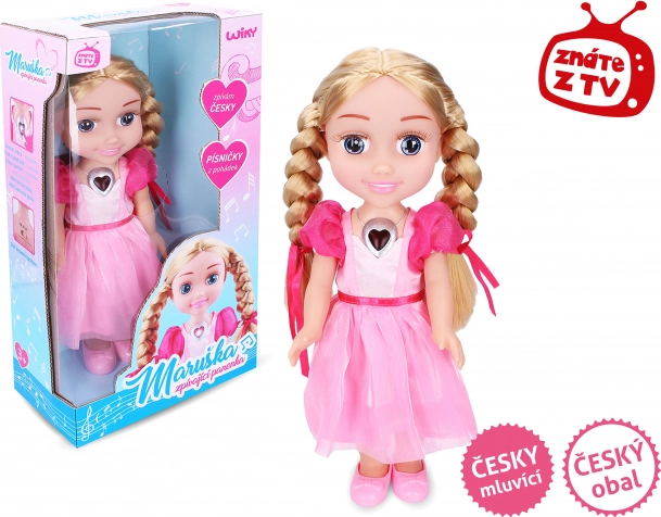 Pjevajuća lutka Maruška 33 cm