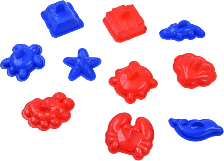 Sea-themed molds for creative play