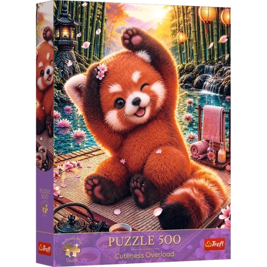 Presladak motiv crvene pande iz serije Cuteness Overload