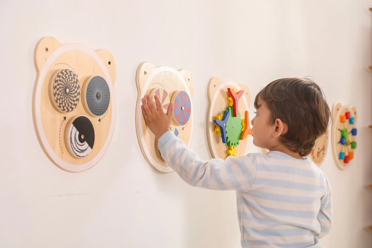 Wall-mounted design saves space