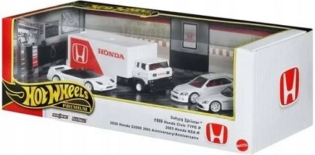 Hot Wheels Premium poklon set Honda 4 kom