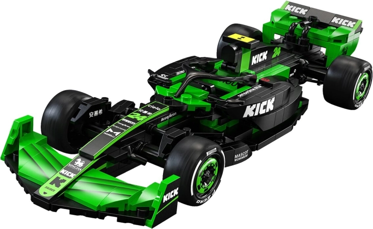 CaDA KICK Sauber F1® Team C44 2024 zelena građevinska igračka