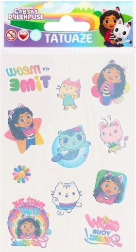 Temporary Tattoo Gabby's Dollhouse - 1 piece