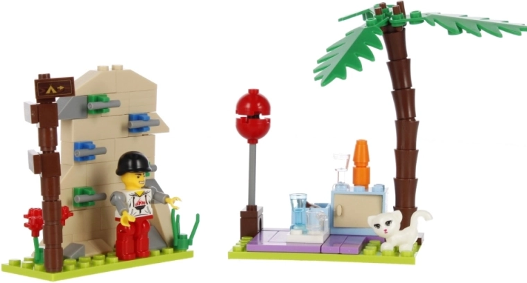 Climbing challenge for little adventurers