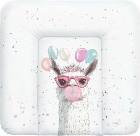Ceba baby mekana podloga za presvlačenje Basic Crazy Lama 75 × 72 cm