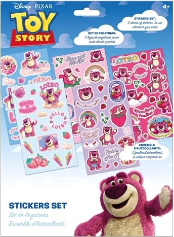 Set naljepnica Toy Story – Lotso (92 kom)