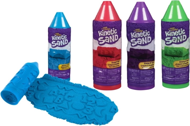 Kinetic Sand valjak-pečat u roli s 4 kotačića Spin Master