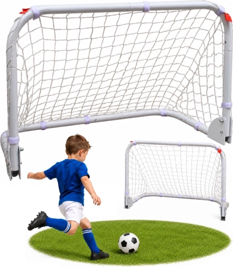 Dječji sklopivi nogometni gol 90 × 60 × 50 cm