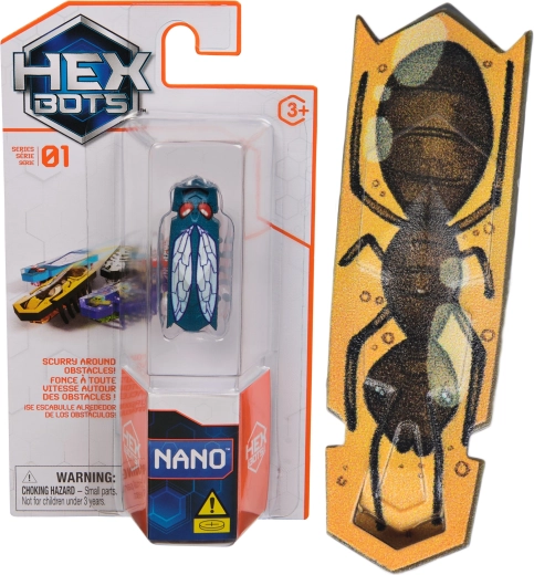 Spin Master HEX BOTS Nano mini robotski kukac – serija 1 (mix)