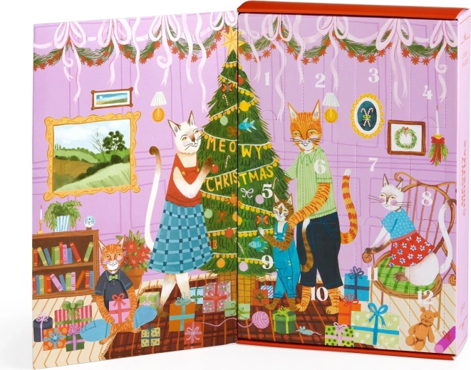 Knjiga na otvaranje s 12 prozorčića