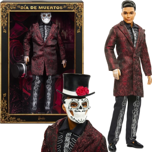 Kolekcionarska lutka Ken Día de Muertos 2026