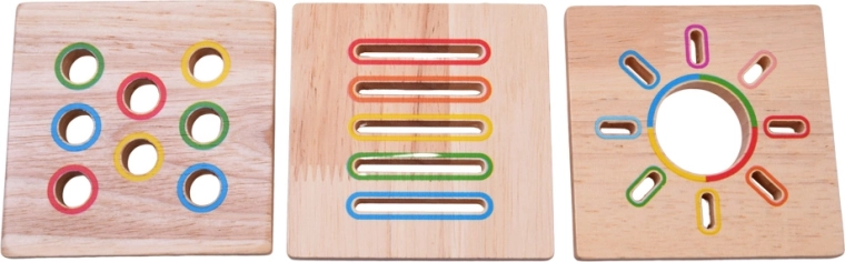 Color sorting and shape matching