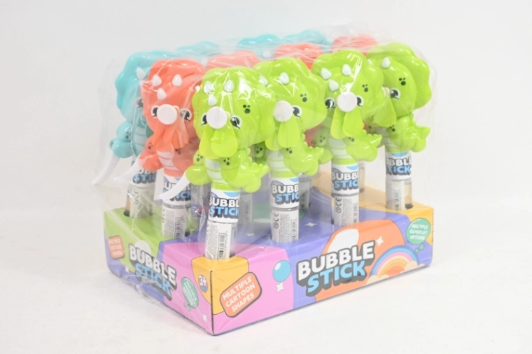 Dinosaur Bubble Blower with Pinwheel 25 cm