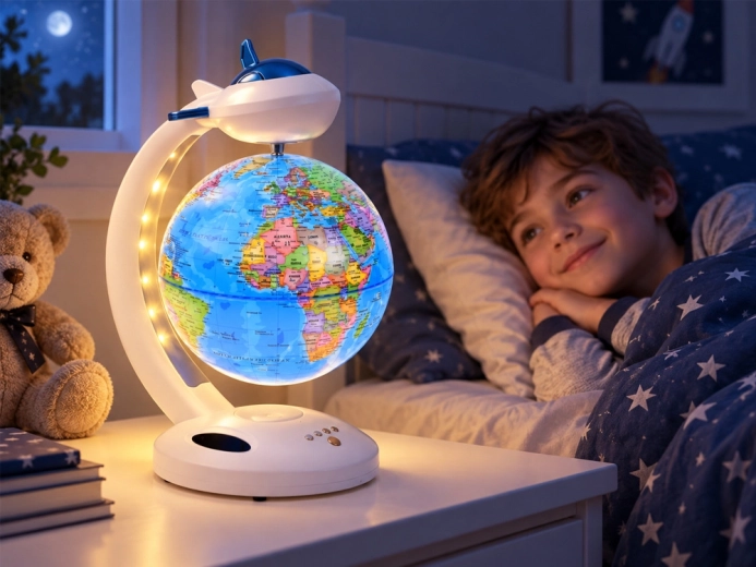 LED lamp with 3 light colors