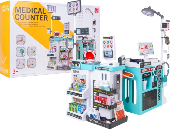 Large Blue Children's Medical Center, 77 Pieces