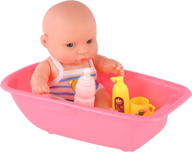 Bathing like with a real baby