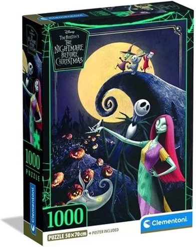 Clementoni Disney The Nightmare Before Christmas puzzle 1000 pieces