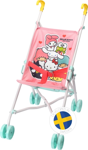 Kolica za lutke Hello Kitty i prijatelji