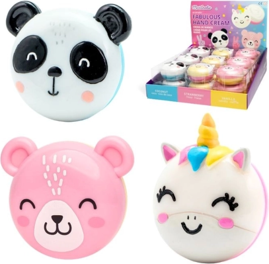 Hand cream with an animal design and fruity scent, 26 g - 1 piece