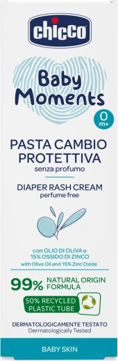 Chicco krema protiv pelenskog osipa sa cinkom Baby Moments 100 ml