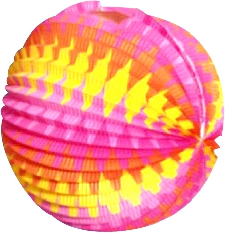 Okrugli lampion 25 cm