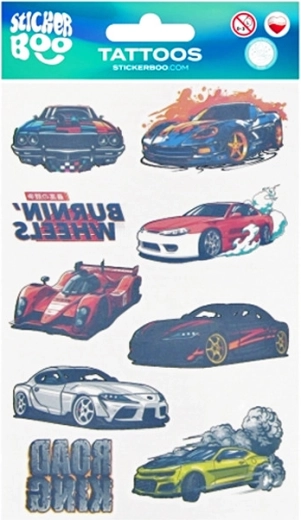 Car Temporary Tattoos for Kids