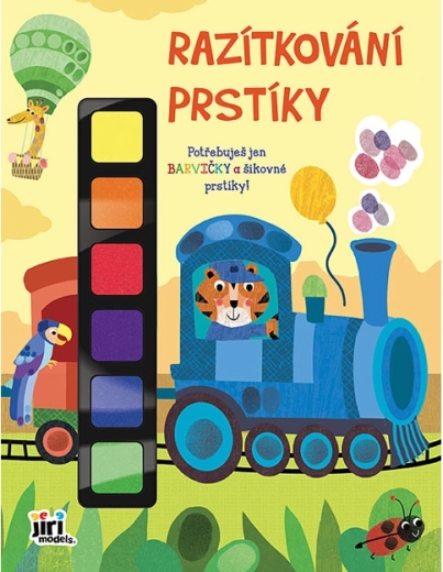 Pečatiranje prstićima Vlak