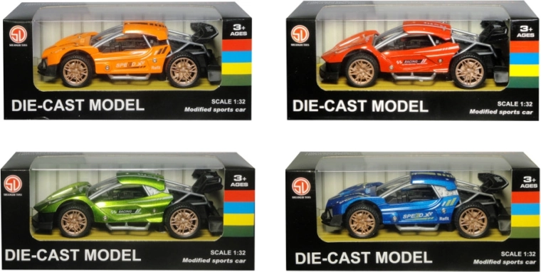 sportski trkaći autić s navijaćim pogonom