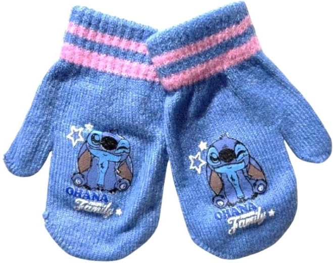 Lilo and Stitch gloves for babies and children - 1 piece