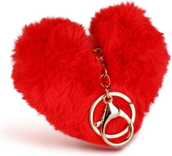 Soft plush heart