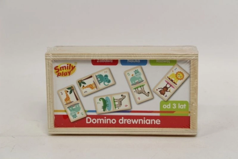 SmilyPlay drveni domino za djecu