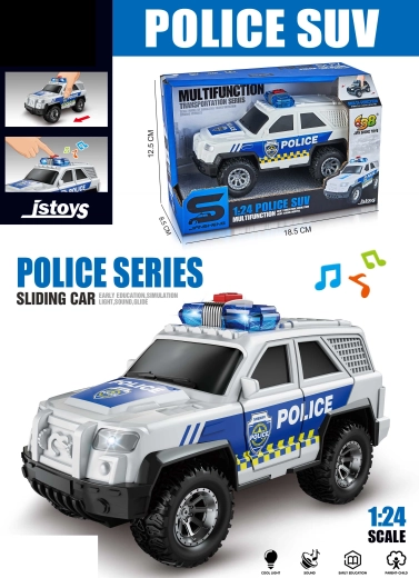Policijski auto s efektima 15 cm
