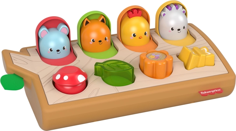 Four surprises in one toy