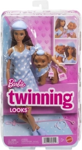 Barbie Twinning Looks lutka i psić s dodacima