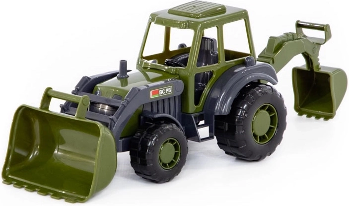 Military-style loader tractor WADER for kids