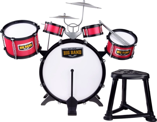 Five drums for a young drummer