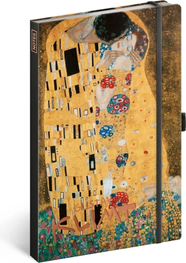 Gustav Klimt lined notebook, 13 × 21 cm