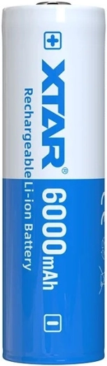 Xtar Li-ion akumulator 21700 3,6 V 6000 mAh sa zaštitom - 1 komad