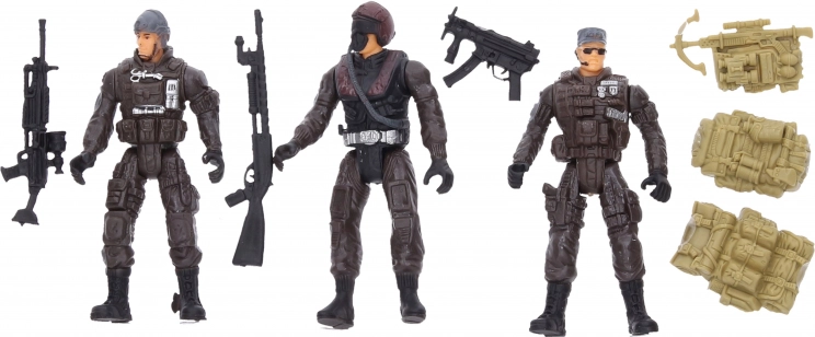 Set vojnika 11 cm sa oružjem